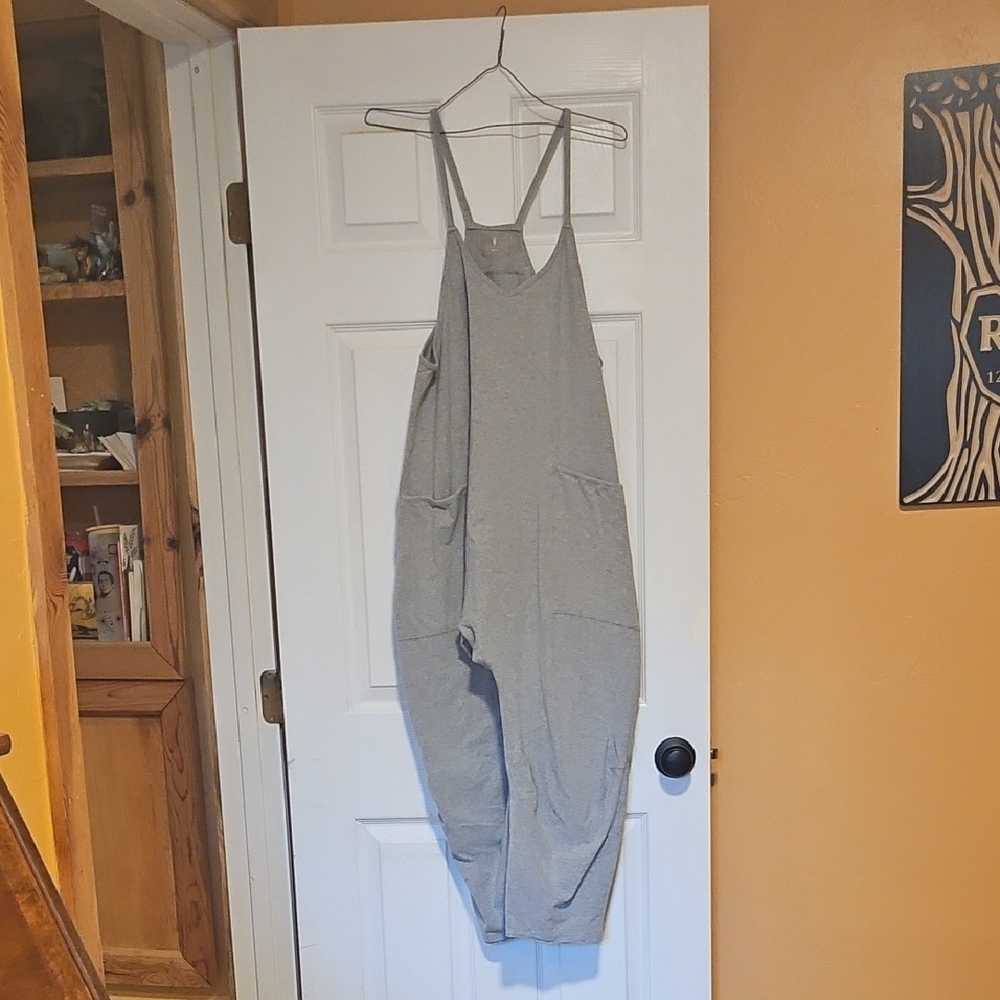 Hotshot Onsie Gray Women's Jumpsuit